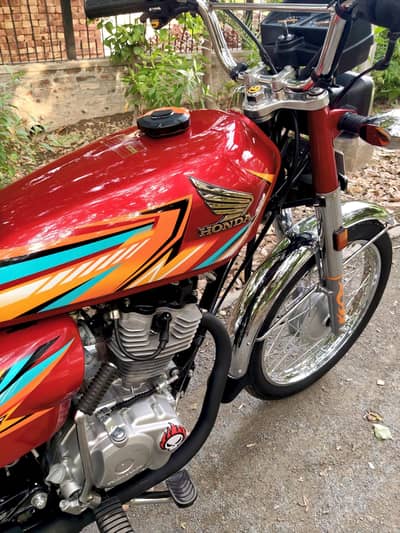 Honda CG 125 2026 Red Febulous Condition Gift For Lover