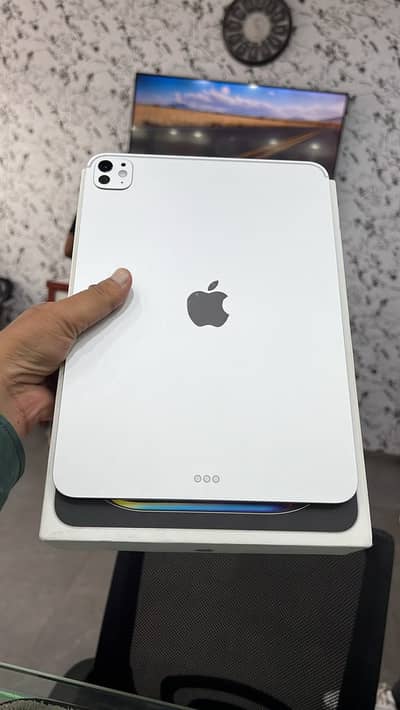 IPAD PRO/  M4 256GB  /  11 INCH DISPLAY / BATTERY HEALTH (98%) / New/