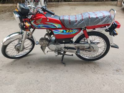 Honda CD 70 2024 model 03083624054