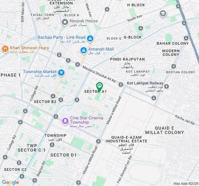 Location Township Sector A 1 Society Near Peco Road