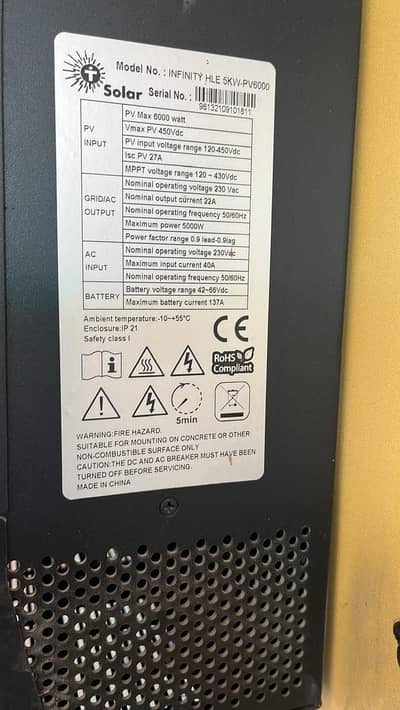 Tesla inverter 5KW
