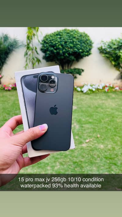 iPhone 15 Pro Max jv 256gb