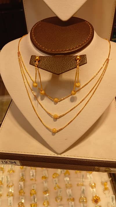 22K Gold Set 11.66g Dubai | Ladies Korean Latest Design |