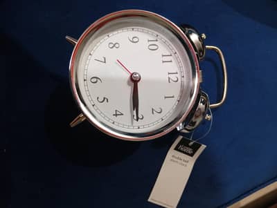 George home double bell alarm clock