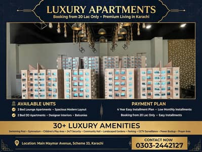 Apartment on installments plan