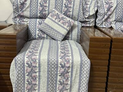 Wooden sofa set