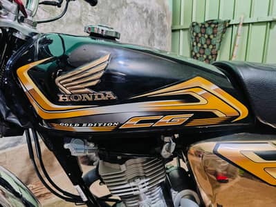 Honda CG 125 Gold edition For sale Lush condition