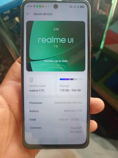 Realme C75