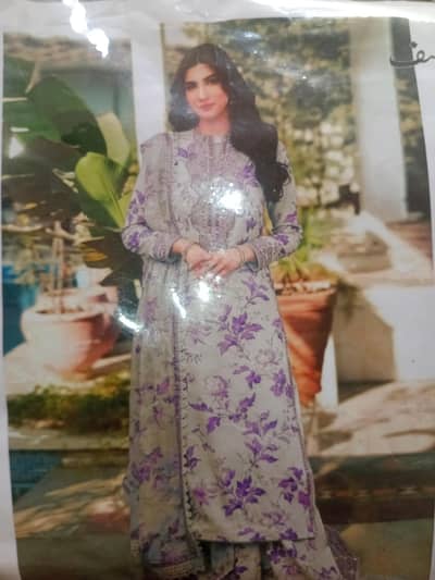 Dhanak 3 pice unstich suite brand new. . packed purple