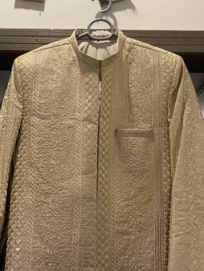 Open Sherwani for nikkah and mehndi