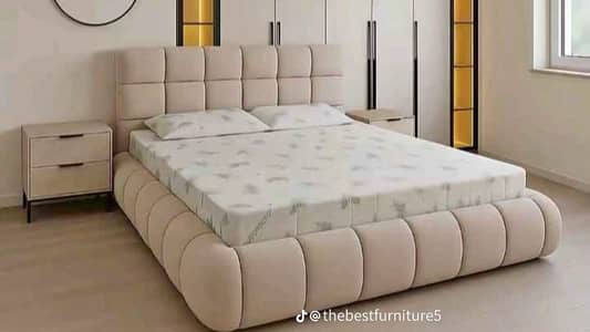 Bubble bed / Bed set / wooden bed / double bed / king size bed / bed