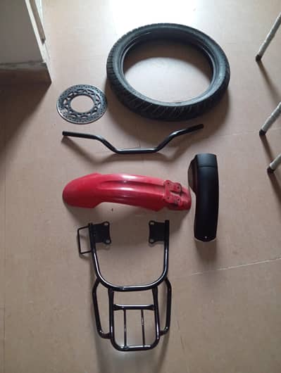 ybr g mudguard tyre handle carrier disk crash guard for sale