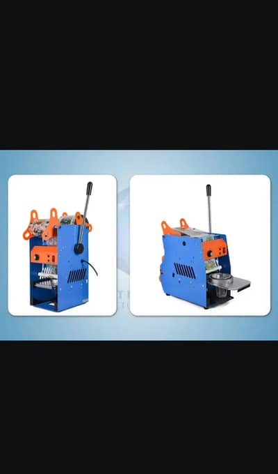Cup sealer machine