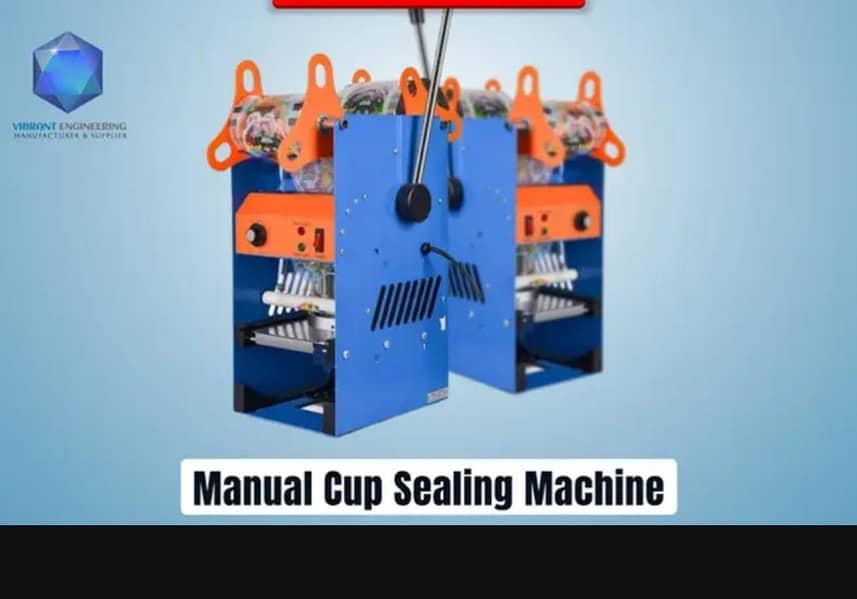 Cup sealer machine 2
