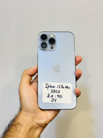 Iphone 13promax 128gb Non PTA Jv Battery Health 95% Waterpack
