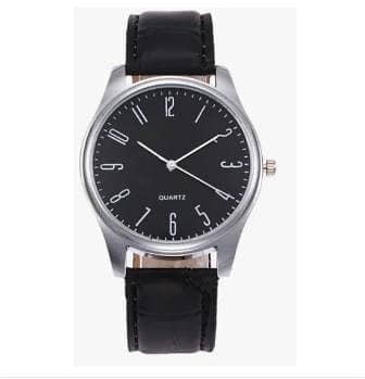 Men's Watches Clearance Sale,Selinora Men's Simple Fashion Digital Dial Belt Business Fashion Leather Quartz Wrist Watch A R3333