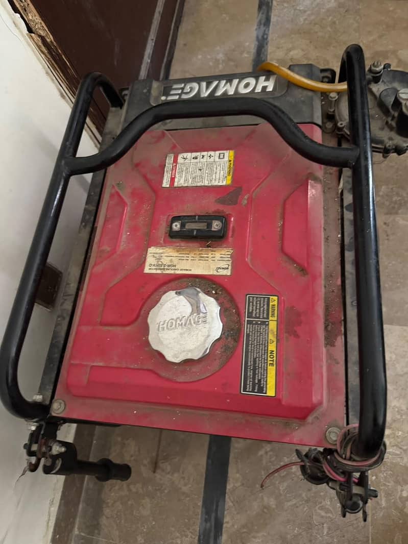slightly used generator 1