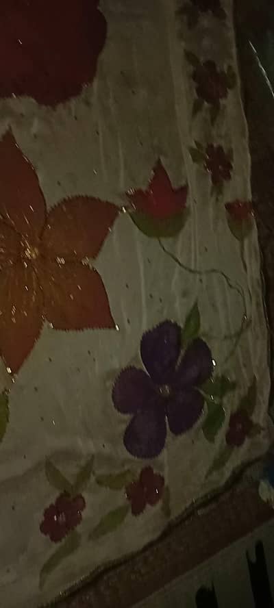 hand painted dupatta