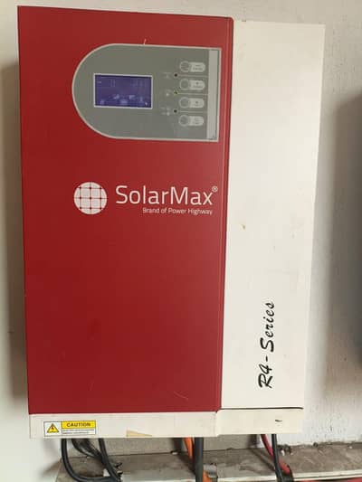 solar Max inverter with 2 phoenix batteries