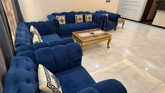 Brand New Sofa Set With Table Set