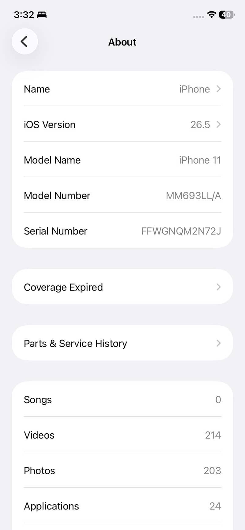 Apple iPhone 11 8