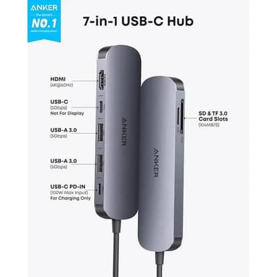 Anker Nano USB-C HUB 7 IN 1 4K HDMI Box pack