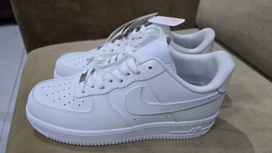Nike Air Force 1  Unused  Brand new in  White color