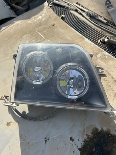 Toyota prado 1996-2002 smoked led headlights and side indicators