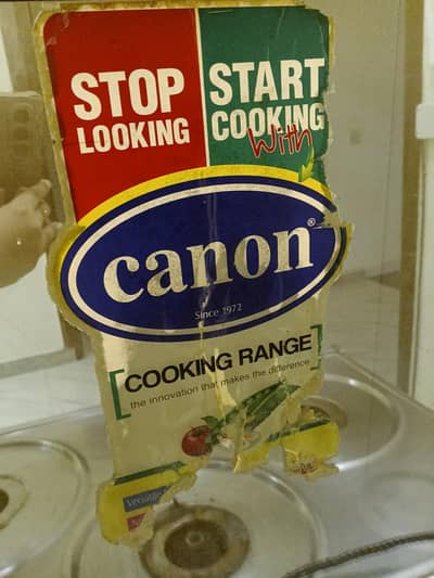 Canon Cooking Range for Urgent Sale (Space issue)