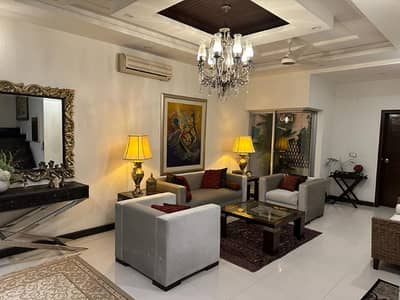 DHA Phase 4, 7.5 Marla, 03 Bed, Fully Furnished Slightly Used Luxurious House For Sale.