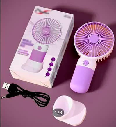 cooling fan rechargeable 2 hours backup