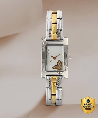 Original Titan Raga Classic Brand New Women's Watch  (Model: 9716BM01