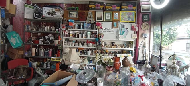 Running thrift store and shop for sale
