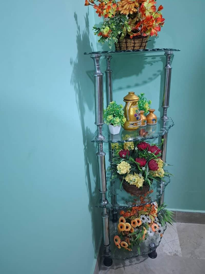 side corner glass table 1