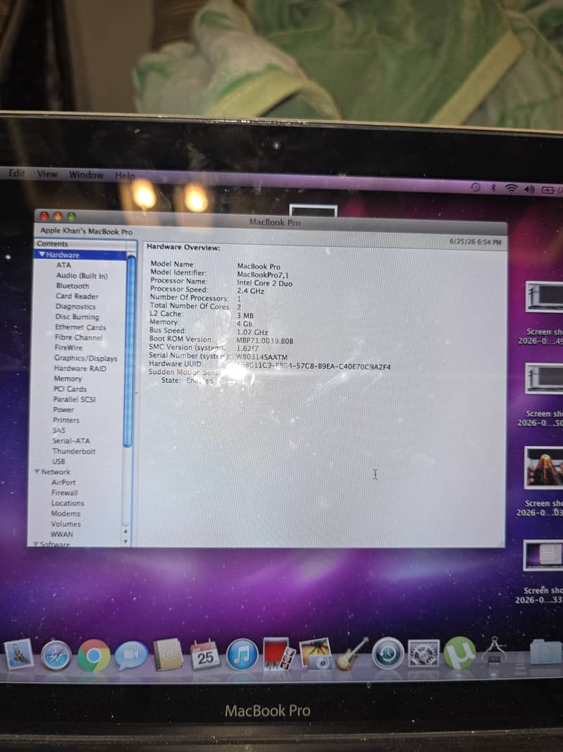 Macbook pro 2010 used 2