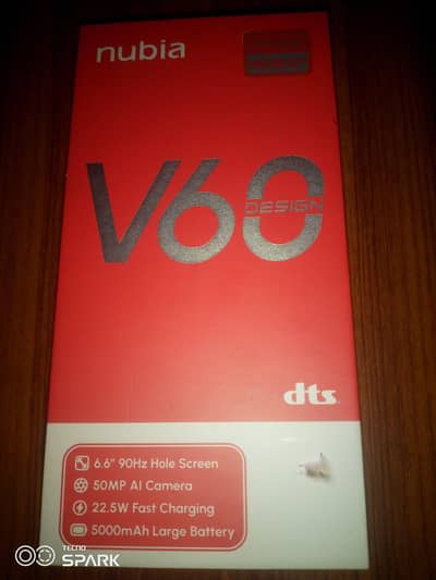 Zte nubia V60 Design