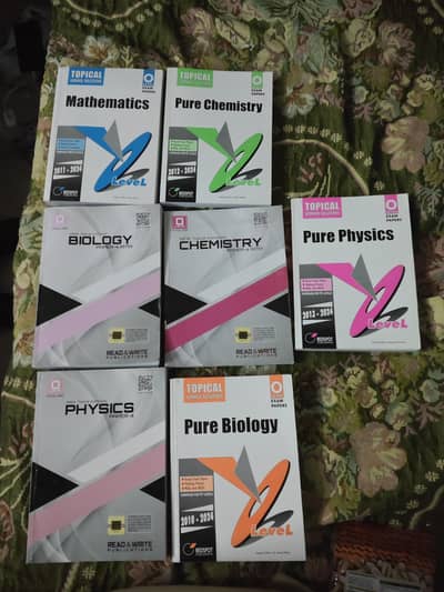 RedSpot O level Topical Past papers and Read and Write ATP topicals