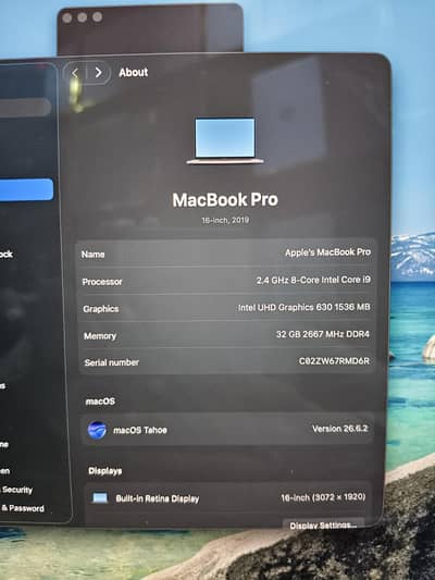 Apple MacBook Pro 2019