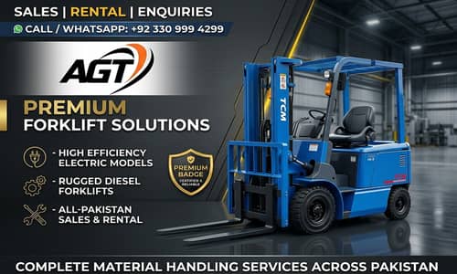 Forklift TCM 2.5 Ton Battery Operated, Electric Forklift , 03309994299