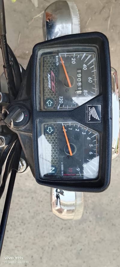 Honda cg125 special addition
