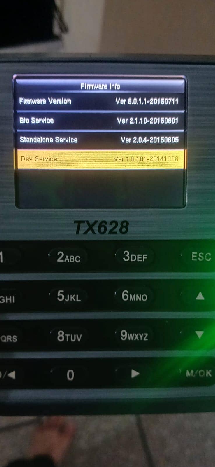 Biometric attendance machine 4