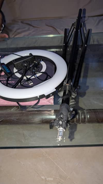 Ring Light with Adjustable Tripod Stand & Mobile Holder for Sale