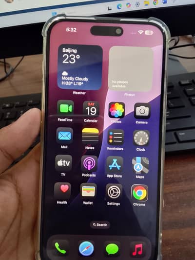 Apple iPhone 15 Pro Max|256 GB| jv non pta| battery health 100