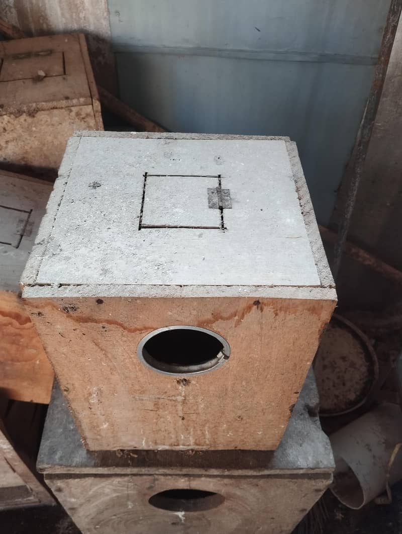 1.5*2 4 portion fix cage +breeding boxes 1