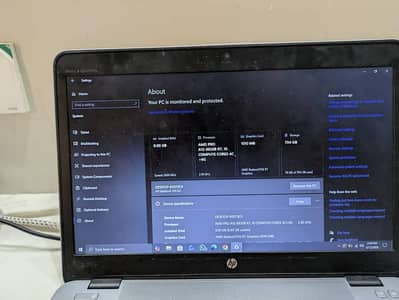 HP EliteBook 745 G4 | AMD Pro A12 | 8GB RAM | 256GB SSD | Backlit