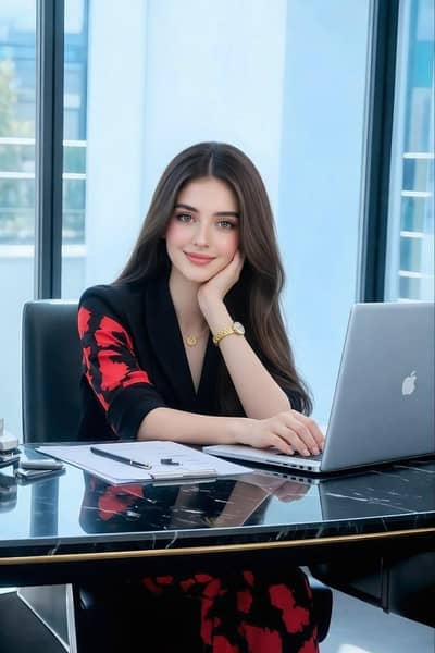 office girl