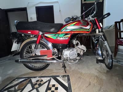 Honda CD 70 2021 Model – Excellent Condition – Rs. 120,000