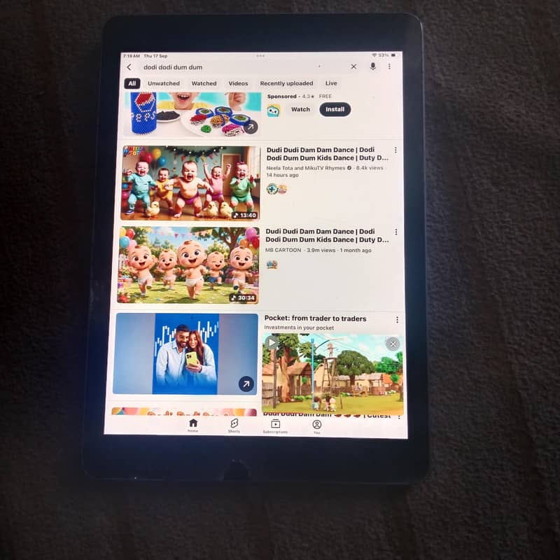 iPad 6 generation 3
