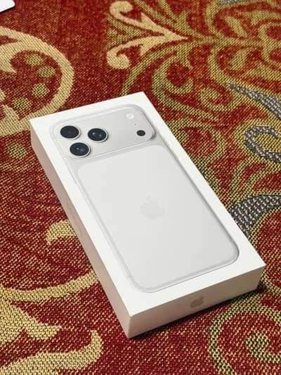 Apple iPhone 17 Pro Max Non PTA Box Packed 256GB Silver