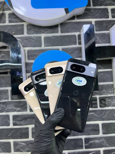Google Pixel 8 Official PTA Approved 10 by 10 Condition Original Stock